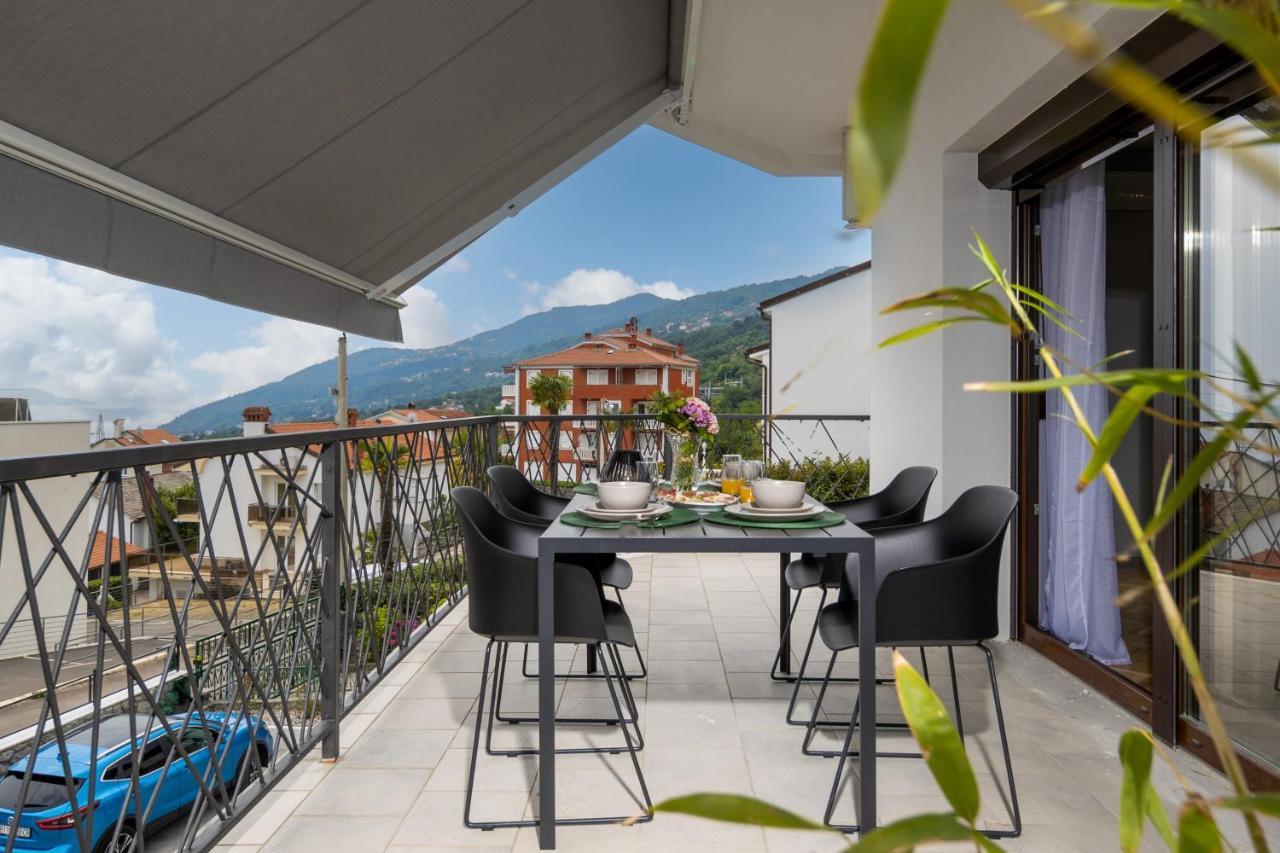 Villa Adriatic, Apartment Chiara With Sea View And Heated Swimming Pool, Free Private Parking, Ičići Exterior foto